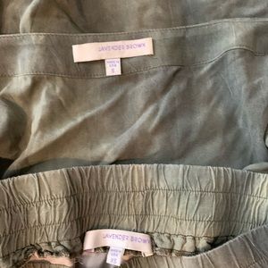 Lavender Brown Short Set